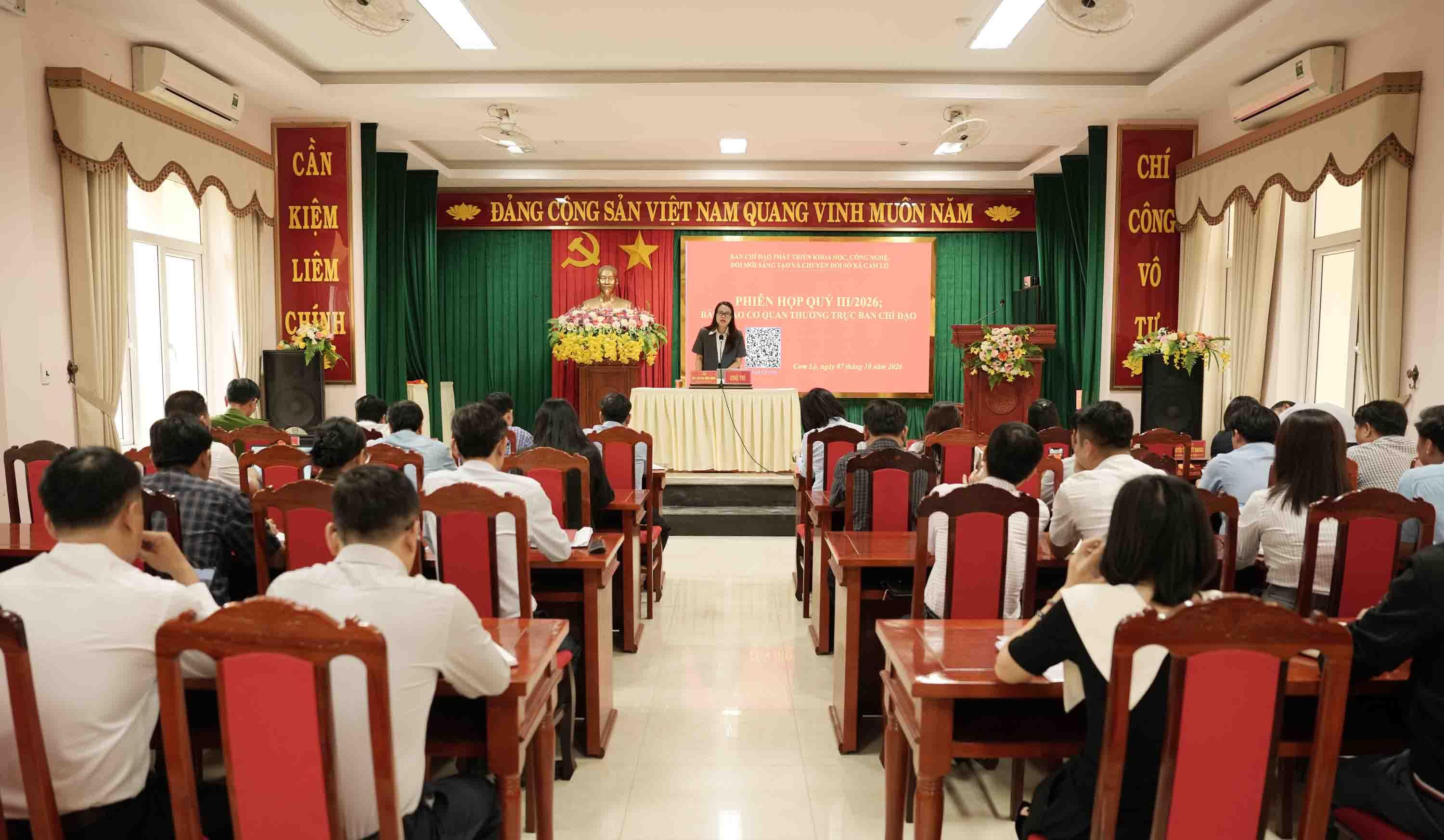 Cam Lộ đẩy mạnh chuyển đổi số, nâng cao chất lượng phục vụ người dân