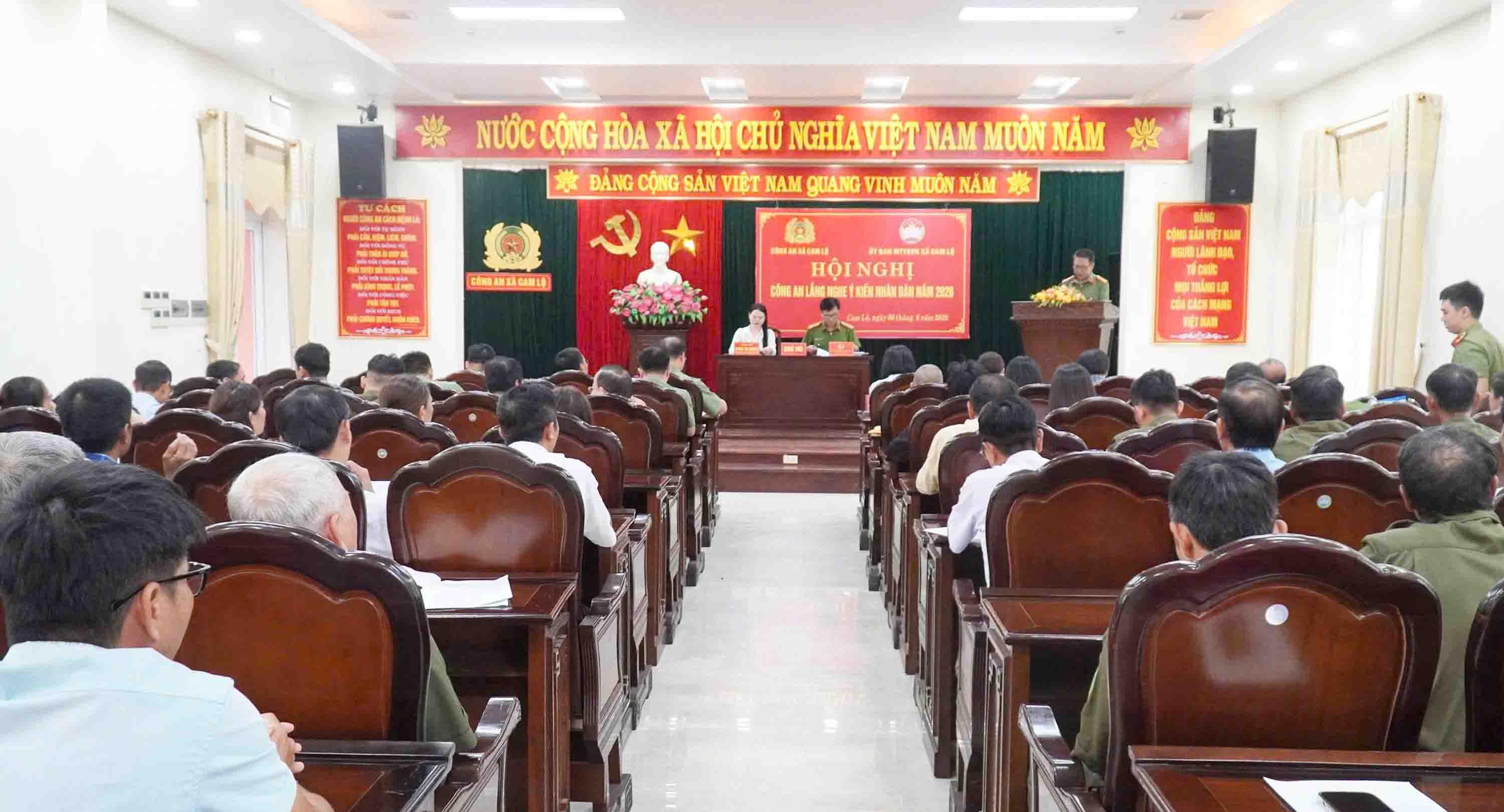 Hội nghị “Công an lắng nghe ý kiến Nhân dân” năm 2026