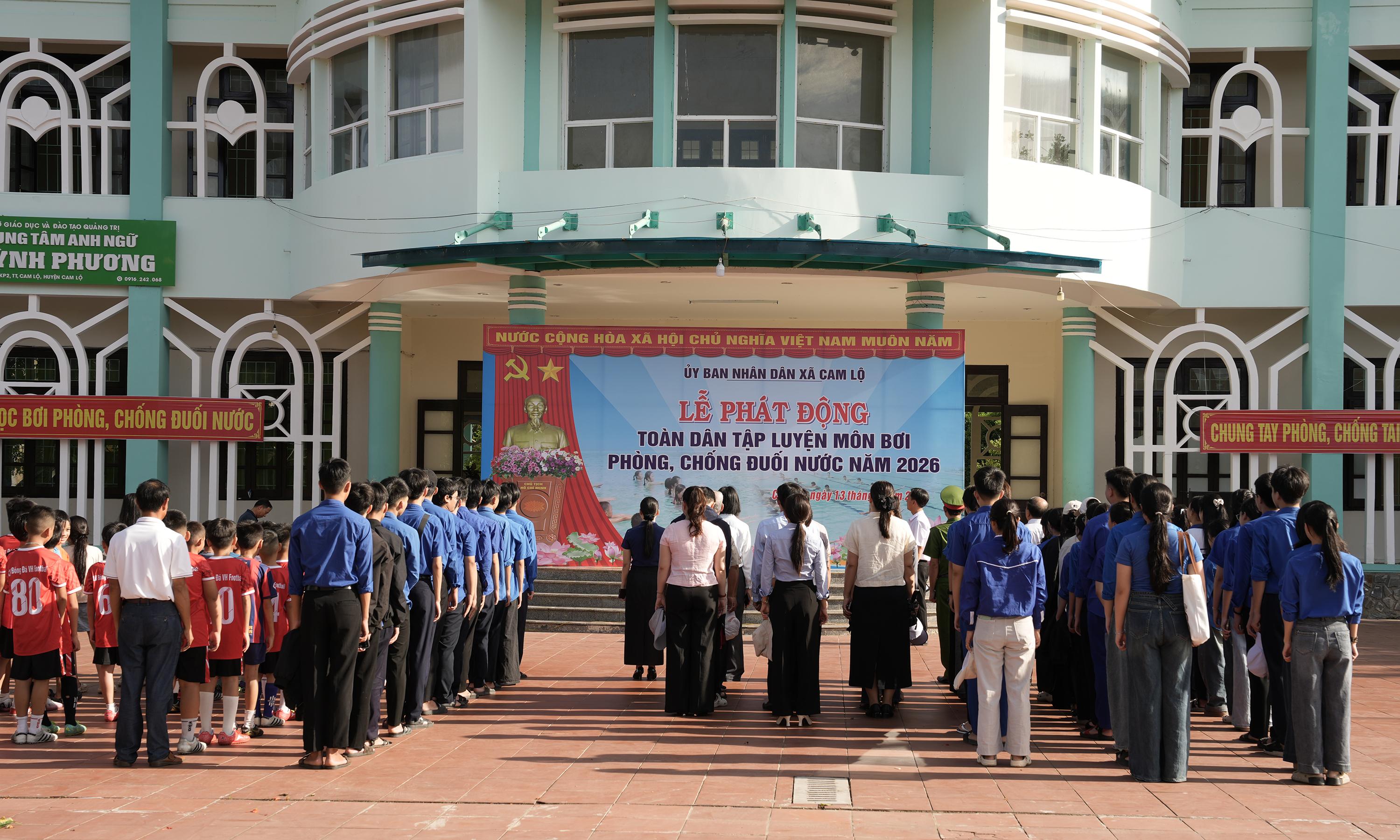Phát động toàn dân tập luyện môn bơi, phòng chống đuối nước
