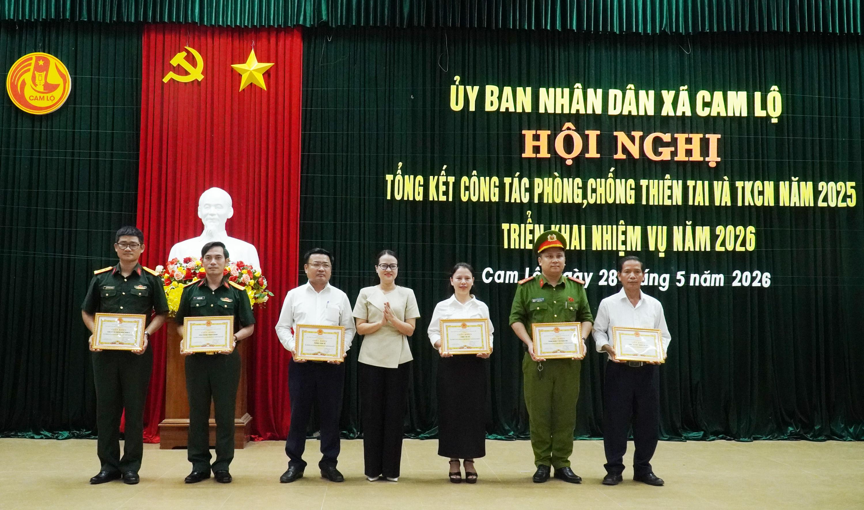 Xã Cam Lộ chủ động triển khai công tác phòng, chống thiên tai năm 2026