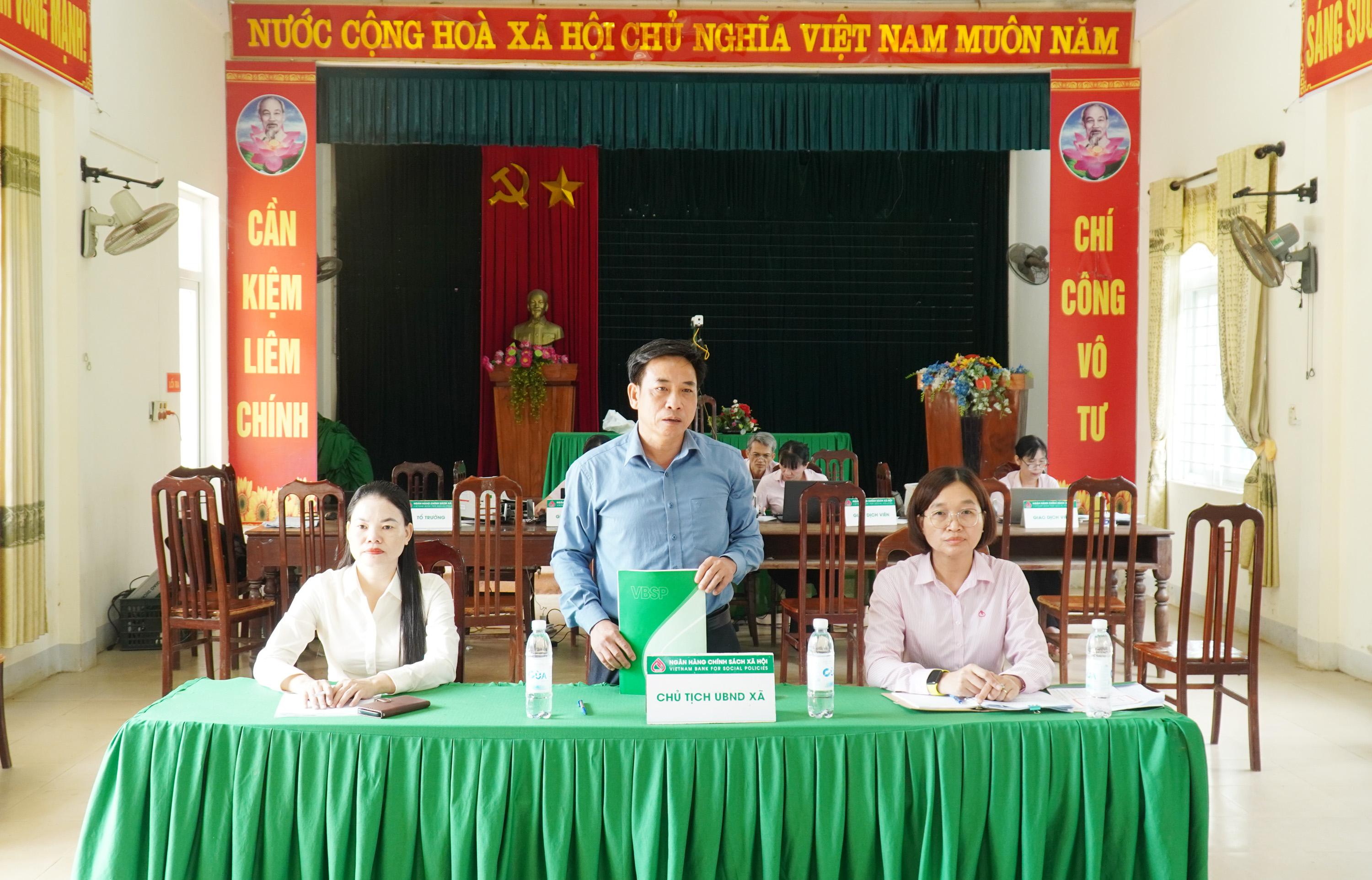 Xã Cam Lộ phát động phong trào “Gửi tiền tiết kiệm chung tay vì người nghèo”