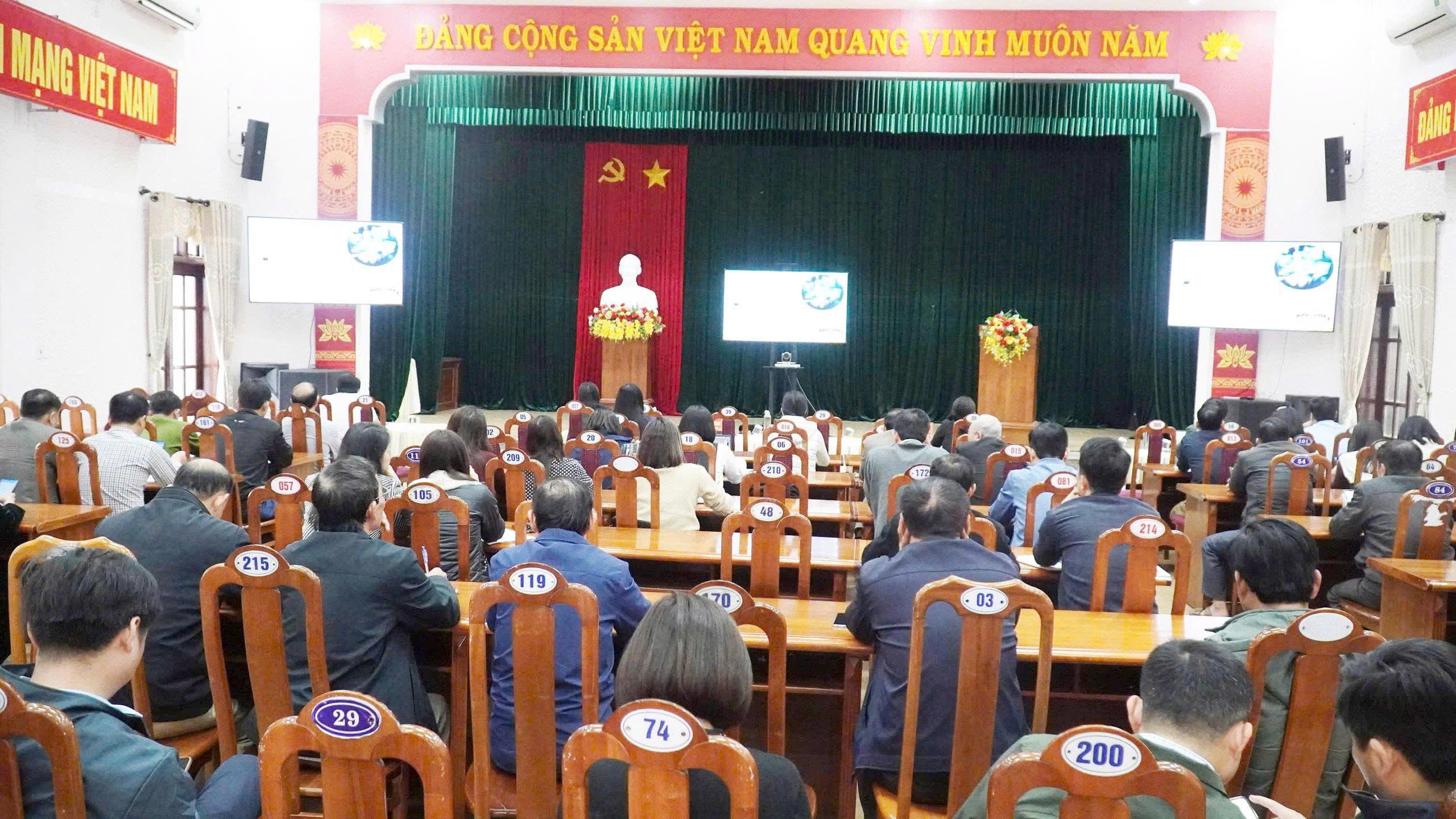 Hội nghị trực tuyến toàn quốc tập huấn nghiệp vụ công tác bầu cử