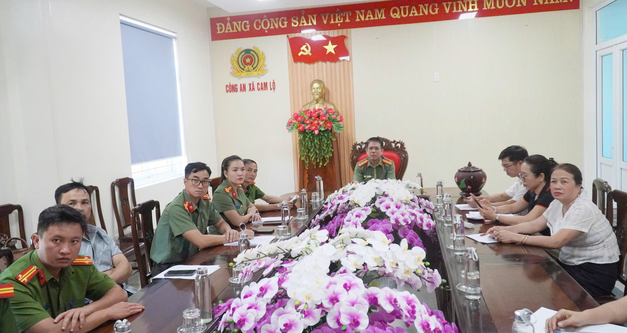 Hội nghị trực tuyến sơ kết 5 năm thực hiện Thông tư số 124 của Bộ Công an