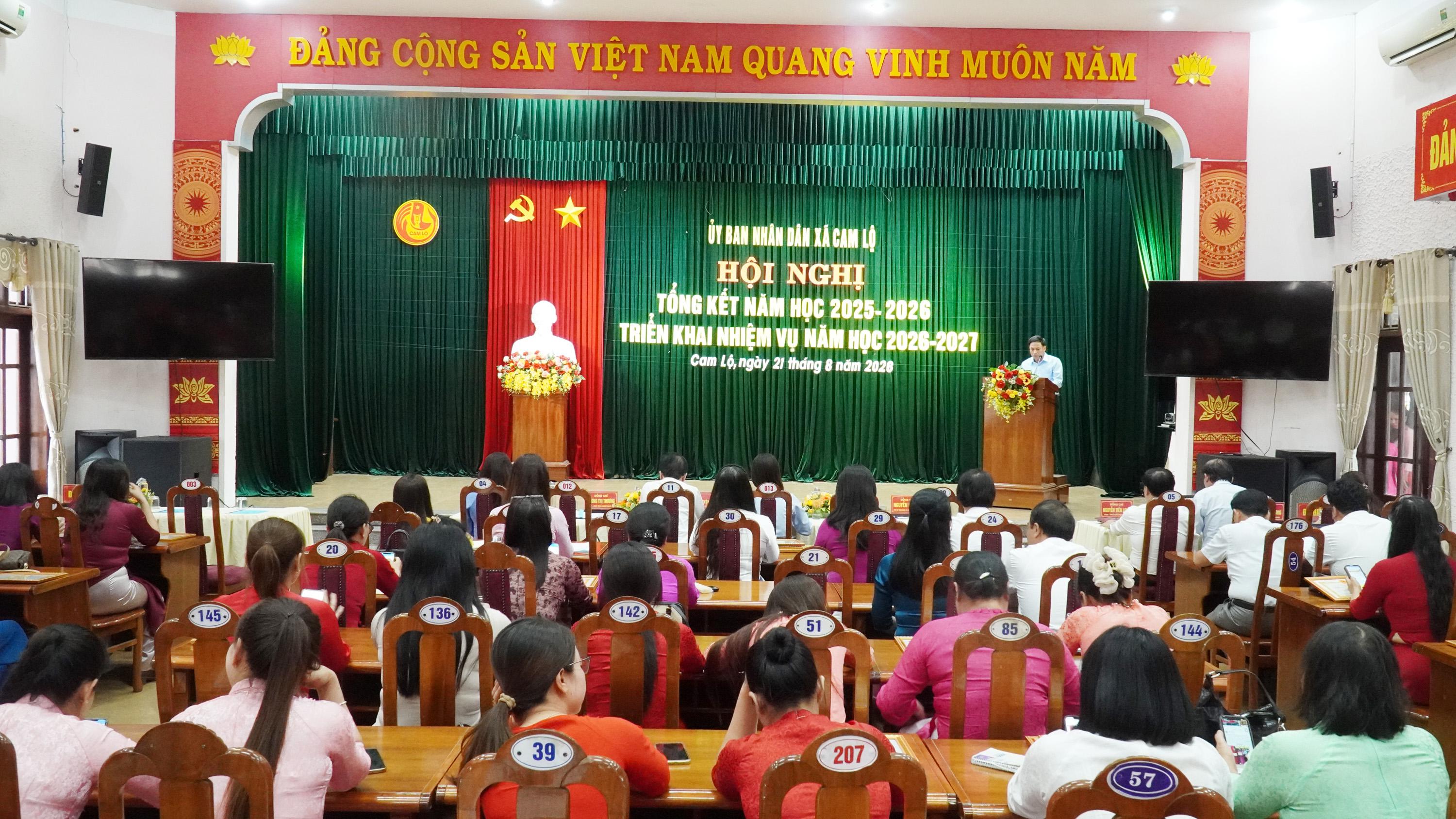 Triển khai nhiệm vụ năm học 2026-2027