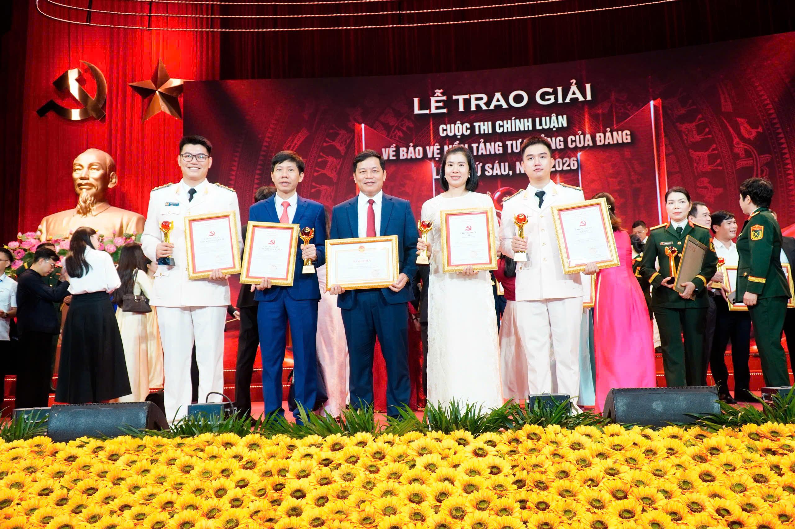 Công an Cam Lộ vinh dự đạt giải C tại cuộc thi chính luận cấp Trung ương