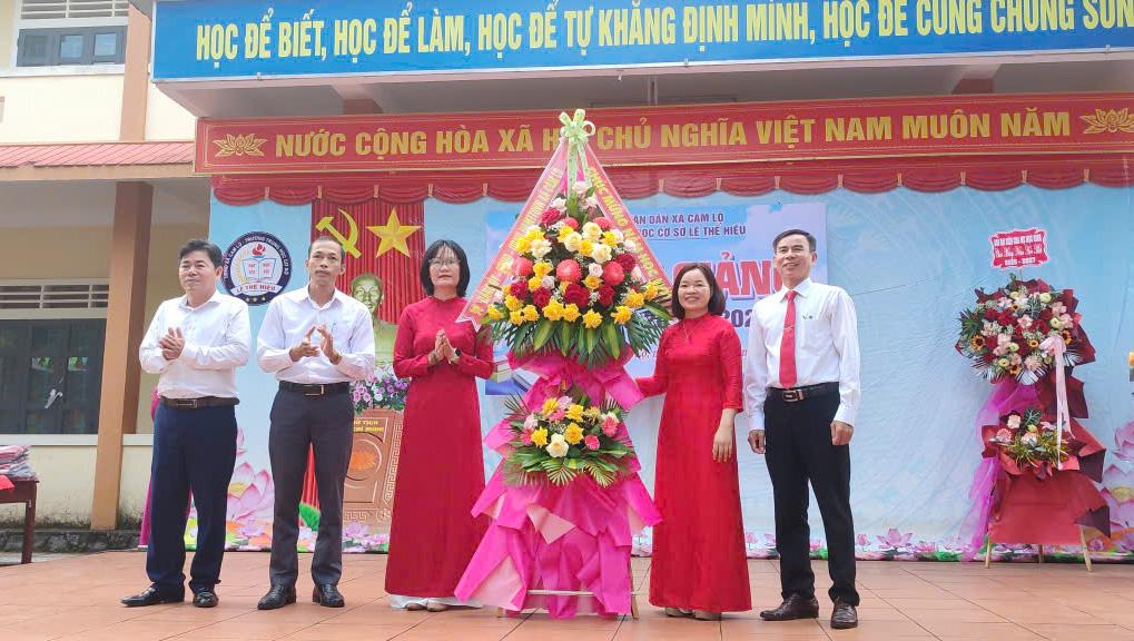 Các trường học trên địa bàn xã Cam Lộ khai giảng năm học mới