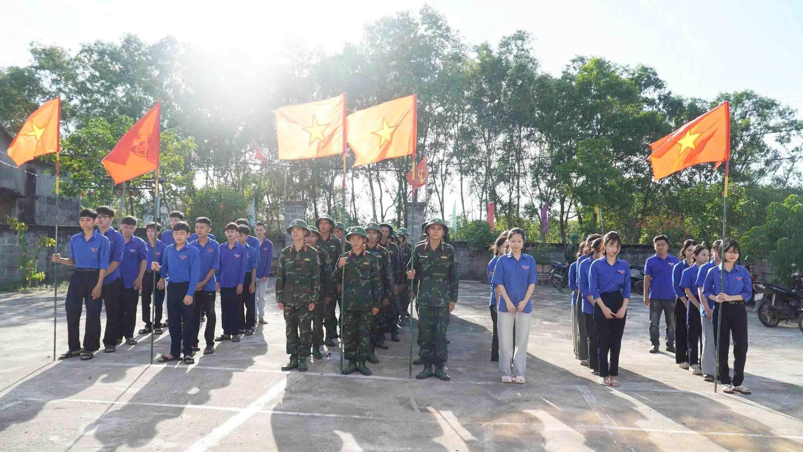 Đoàn xã Cam Lộ ra quân Chiến dịch Thanh niên tình nguyện hè năm 2026